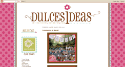 Desktop Screenshot of dulcesideasinvitaciones.blogspot.com