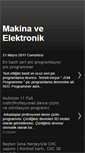 Mobile Screenshot of makinaelektronik.blogspot.com