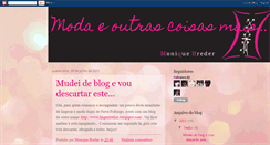 Desktop Screenshot of modaeoutrascoisasmais.blogspot.com