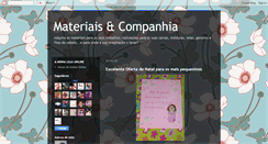 Desktop Screenshot of materiais-e-companhia.blogspot.com