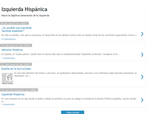 Tablet Screenshot of izquierdahispanica.blogspot.com