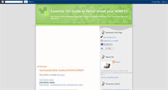 Desktop Screenshot of investmoney101.blogspot.com