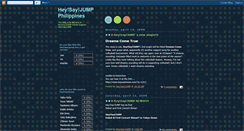 Desktop Screenshot of heysayjumpph.blogspot.com