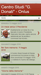 Mobile Screenshot of centrostudidonati.blogspot.com