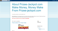 Desktop Screenshot of prizee-jackpot.blogspot.com