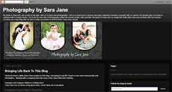 Desktop Screenshot of photographybysarajane.blogspot.com