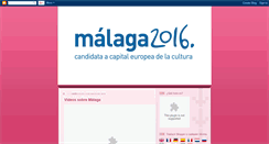 Desktop Screenshot of malaga2016-olgacristina.blogspot.com