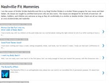 Tablet Screenshot of nashvillefitmommies.blogspot.com