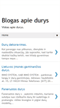 Mobile Screenshot of durys-tau.blogspot.com