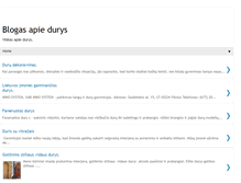 Tablet Screenshot of durys-tau.blogspot.com