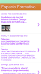 Mobile Screenshot of espacioformativo.blogspot.com
