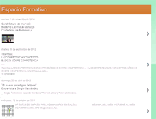 Tablet Screenshot of espacioformativo.blogspot.com