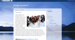 Desktop Screenshot of medierogsamer.blogspot.com