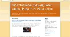 Desktop Screenshot of kompaspulsa.blogspot.com