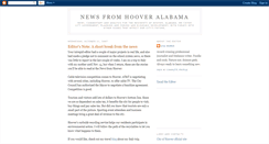 Desktop Screenshot of newsfromhoover.blogspot.com