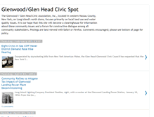 Tablet Screenshot of glenwoodglenheadcivic.blogspot.com