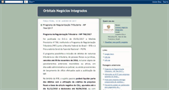 Desktop Screenshot of orbitaisintegrados.blogspot.com