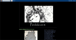 Desktop Screenshot of perdidoentisiempre.blogspot.com