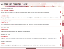 Tablet Screenshot of meesterfloris.blogspot.com