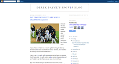 Desktop Screenshot of derekpaynesports.blogspot.com