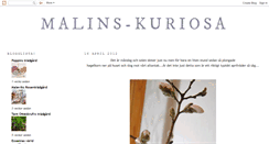 Desktop Screenshot of malins-kuriosa.blogspot.com