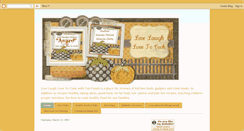 Desktop Screenshot of livelaughlovetocook.blogspot.com