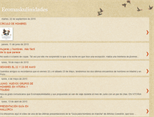 Tablet Screenshot of ecomaskulinidades.blogspot.com