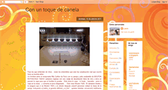 Desktop Screenshot of conuntoquedecanela.blogspot.com