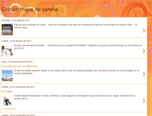 Tablet Screenshot of conuntoquedecanela.blogspot.com