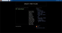 Desktop Screenshot of crazyforfilms.blogspot.com