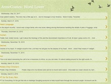 Tablet Screenshot of annecoates.blogspot.com