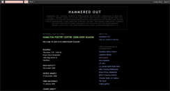 Desktop Screenshot of hammeredoutlitzine.blogspot.com