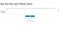 Tablet Screenshot of buynowpaylatershoes.blogspot.com