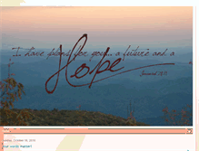 Tablet Screenshot of glimpsesofhope-tina.blogspot.com