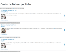 Tablet Screenshot of comicsbatman-lichu.blogspot.com