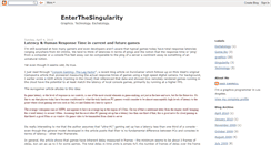 Desktop Screenshot of enterthesingularity.blogspot.com