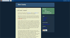 Desktop Screenshot of doorcountywis.blogspot.com