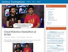 Tablet Screenshot of carlitoscontraptions.blogspot.com
