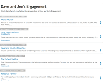 Tablet Screenshot of daveandjensengagement.blogspot.com