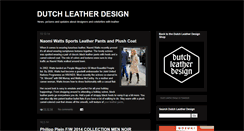 Desktop Screenshot of dutchleatherdesign.blogspot.com