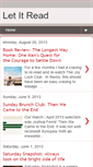 Mobile Screenshot of letitread.blogspot.com