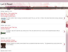 Tablet Screenshot of letitread.blogspot.com
