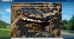 Desktop Screenshot of carlcorbidgefieldherping.blogspot.com