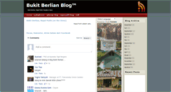 Desktop Screenshot of bukitberlian.blogspot.com