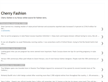 Tablet Screenshot of cherryfashion.blogspot.com