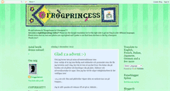 Desktop Screenshot of frogprincess2.blogspot.com