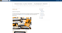 Desktop Screenshot of paperjetprint.blogspot.com