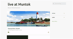 Desktop Screenshot of muntok.blogspot.com
