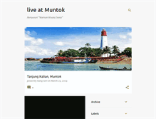 Tablet Screenshot of muntok.blogspot.com