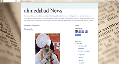 Desktop Screenshot of ahmedabad-mirror.blogspot.com